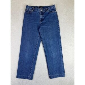 A.P.C. Jean New Sailor Straight Crop Jeans Womens 30 Blue Wash Cotton Denim‎